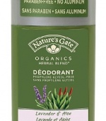 Nature's Gate Organics Deodorant, Lavender & Aloe, 1.7 Ounce Stick