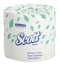 Kimberly Clark 04460 Scott 2-Ply Standard Roll Bathroom Tissue, 4.1 Length x 4 Width, White (Case of 80 Rolls) Kimberly Clark 04460 Scott 2-Ply Standard Roll Bathroom Tissue, 4.1 Length x 4 Width, White (Case of 80 Rolls)