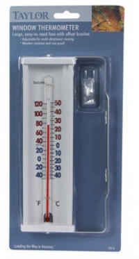 Taylor 5316N 8 Temprite Window Thermometer