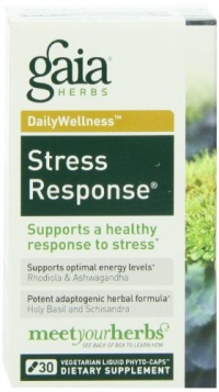 Gaia Herbs DailyWellness Stress Response, 30 Liquid Phyto-Capsules (Pack of 2) Gaia Herbs DailyWellness Stress Response, 30 Liquid Phyto-Capsules (Pack of 2)