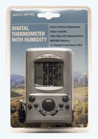 Chaney Instruments Acu-Rite 00891A1 Indoor and Outdoor Thermometer with Humidity Chaney Instruments Acu-Rite 00891A1 Indoor and Outdoor Thermometer with Humidity