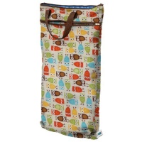 Planet Wise Hanging Wet/Dry Bag - Owl Planet Wise Hanging Wet/Dry Bag - Owl