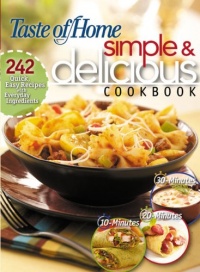 Simple & Delicious Cookbook: 242 Quick, Easy Recipes Ready in 10, 20, or 30 Minutes Simple & Delicious Cookbook: 242 Quick, Easy Recipes Ready in 10, 20, or 30 Minutes