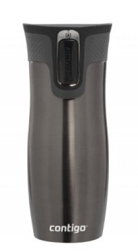 Contigo AUTOSEAL West Loop Stainless Steel Travel Mug with Easy Clean Lid, 16-Ounce, Gunmetal Contigo AUTOSEAL West Loop Stainless Steel Travel Mug with Easy Clean Lid, 16-Ounce, Gunmetal