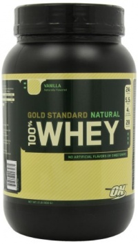 Optimum Nutrition 100% Whey Gold Standard Natural Whey, Vanilla, 2 Pound Optimum Nutrition 100% Whey Gold Standard Natural Whey, Vanilla, 2 Pound