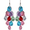 Chandelier Earrings, in Multi