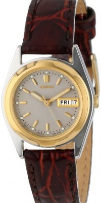 Seiko Women's SWZ156 Brown Leather Strap Watch Seiko Women's SWZ156 Brown Leather Strap Watch