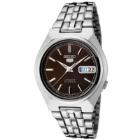 Seiko Men's SNK305K Seiko 5 Automatic Brown Dial Stainless Steel Watch Seiko Men's SNK305K Seiko 5 Automatic Brown Dial Stainless Steel Watch