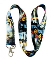 ONE Direction Rock Band 2012 BLUE BRAND NEW DESIGN Lanyard Keychain Holder for MP3, Cellphones
