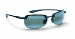 Maui Jim Sandy Beach Sunglasses-408-02 Gloss Black (Neutral Gray Lens)-56mm
