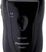 Panasonic ES3831K Single Blade Travel Shaver, Black