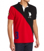 U.S. Polo Assn. Men's Slim Fit Color Block