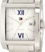 Tommy Hilfiger Men's 1710319 Classic Tank Roman Numeral Enamel Dial Watch