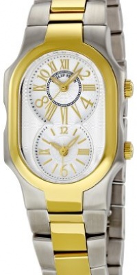 Philip Stein Women's 1TG-MWG-SSTG Signature Two-Tone Gold Plated Two-Tone Gold Bracelet Watch Philip Stein Women's 1TG-MWG-SSTG Signature Two-Tone Gold Plated Two-Tone Gold Bracelet Watch