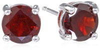 Sterling Silver 6mm Round Gemstone Stud Earrings Sterling Silver 6mm Round Gemstone Stud Earrings