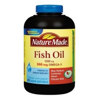 Nature Made Omega-3 Fish Oil 1200 mg (360 mg Omega-3) - 375 Liquid Softgels Nature Made Omega-3 Fish Oil 1200 mg (360 mg Omega-3) - 375 Liquid Softgels