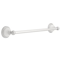 Franklin Brass 112655 Bellini, Bath Hardware Accessory, 18-Inch Towel Bar, Polished Chrome And White Franklin Brass 112655 Bellini, Bath Hardware Accessory, 18-Inch Towel Bar, Polished Chrome And White