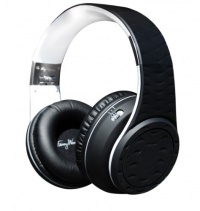 Fanny Wang Headphones Co. Over Ear DJ Headphones with Selectable Bass Boost, Tuxedo, (FW-2001-BLK-WHI) Fanny Wang Headphones Co. Over Ear DJ Headphones with Selectable Bass Boost, Tuxedo, (FW-2001-BLK-WHI)