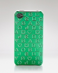 Let MARC BY MARC JACOBS give your gadget a hit of print with this iPhone case, splashed in the brand's achingly cute stardust stamp. Let MARC BY MARC JACOBS give your gadget a hit of print with this iPhone case, splashed in the brand's achingly cute stardust stamp.