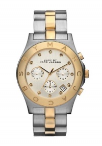 Marc by Marc Jacobs Two Tone Chronograph Women's Watch - MBM3177 Marc by Marc Jacobs Two Tone Chronograph Women's Watch - MBM3177