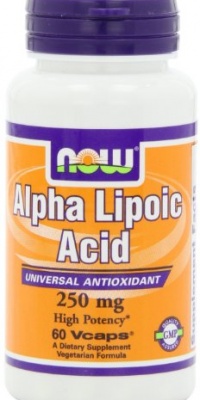 NOW Foods Alpha Lipoic Acid 250mg, 60 Vcaps NOW Foods Alpha Lipoic Acid 250mg, 60 Vcaps