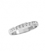 Effy Jewlery 14K White Gold Diamond Ring, .30 TCW Ring size 7
