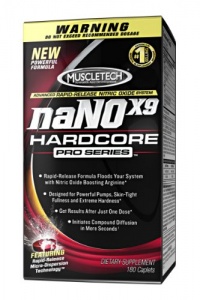 Muscle Tech Nanox9 Hardcore, 180-Count Muscle Tech Nanox9 Hardcore, 180-Count