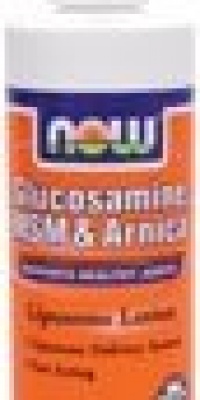 NOW Foods Glucosamine, Msm, Arnica Lotion, 8 Ounce NOW Foods Glucosamine, Msm, Arnica Lotion, 8 Ounce