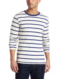 French Connection Men's Drosselbart Long Sleeve Stripe T-Shirt French Connection Men's Drosselbart Long Sleeve Stripe T-Shirt