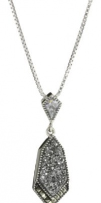 Judith Jack Color Cascade Item Sterling Silver, Swarovski Marcasite and Drusy Pendant Necklace Judith Jack Color Cascade Item Sterling Silver, Swarovski Marcasite and Drusy Pendant Necklace