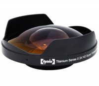 Opteka OPT-SC58FE Titanium Series 58mm 0.3X HD Super Fisheye Lens for Professional Video Camcorders Opteka OPT-SC58FE Titanium Series 58mm 0.3X HD Super Fisheye Lens for Professional Video Camcorders