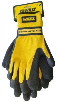 DeWalt DPG70L-3PK Coated Gripper Gloves, Large, 3-Pack DeWalt DPG70L-3PK Coated Gripper Gloves, Large, 3-Pack