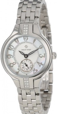 Philip Stein Women's 44SD-FMOP-SS5 Round Sport Diamond Mother-Of-Pearl Stainless Steel Bracelet Watch Philip Stein Women's 44SD-FMOP-SS5 Round Sport Diamond Mother-Of-Pearl Stainless Steel Bracelet Watch