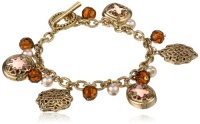 Carolee Charm Bracelet, 7.75 Carolee Charm Bracelet, 7.75