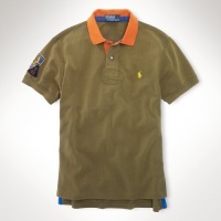 Polo Ralph Lauren Men's Big and Tall Classic Fit Short Sleeve Contrast Collar Mesh Shirt (XLT, Expedition Olive) Polo Ralph Lauren Men's Big and Tall Classic Fit Short Sleeve Contrast Collar Mesh Shirt (XLT, Expedition Olive)