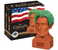 Chia Abraham Lincoln Handmade Decorative Planter Chia Abraham Lincoln Handmade Decorative Planter
