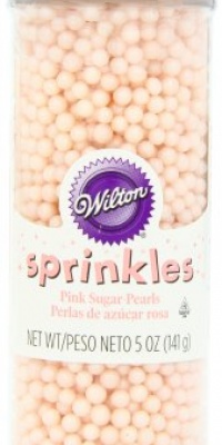 Wilton Pearlized Sprinkles, Pink, 5 Ounce Wilton Pearlized Sprinkles, Pink, 5 Ounce