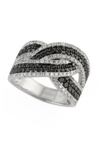 Effy Jewlery Prism Caviar Black and White Diamond Ring, 2.30 TCW Ring size 7 Effy Jewlery Prism Caviar Black and White Diamond Ring, 2.30 TCW Ring size 7