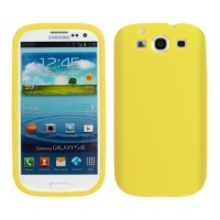 Cbus Wireless Yellow Silicone Case / Skin / Cover for Samsung Galaxy S III S3 S 3 SIII / i9300 i535 i747 T999 L710 R530 Cbus Wireless Yellow Silicone Case / Skin / Cover for Samsung Galaxy S III S3 S 3 SIII / i9300 i535 i747 T999 L710 R530