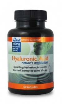 Neocell Hyaluronic Acid From Rooster Comb, 100 Mg, 60 Count Neocell Hyaluronic Acid From Rooster Comb, 100 Mg, 60 Count