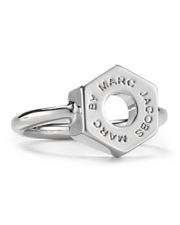 Fashion hardware from the ultimate it-brand. MARC BY MARC JACOBS' plated bolt-shaped ring is fixing to be a favorite. Fashion hardware from the ultimate it-brand. MARC BY MARC JACOBS' plated bolt-shaped ring is fixing to be a favorite.
