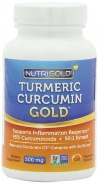 Nutrigold Turmeric Curcumin Gold (Features C3 Complex w/ BioPerine), 500 mg, 120 veg. capsules Nutrigold Turmeric Curcumin Gold (Features C3 Complex w/ BioPerine), 500 mg, 120 veg. capsules