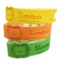 Simba Baby/Kids Natural Mosquito Repellent Bracelet-Natural Citronella and Lemon Extract/ No DEET, Extra Safe! (Color Vary 1 pc) Simba Baby/Kids Natural Mosquito Repellent Bracelet-Natural Citronella and Lemon Extract/ No DEET, Extra Safe! (Color Vary 1 pc)
