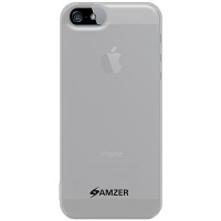 Amzer Soft Gel TPU Gloss Skin Fit Case Cover for Apple iPhone 5 (Fits All Carriers) - 1 Pack - Skin - Retail Packaging - Clear Amzer Soft Gel TPU Gloss Skin Fit Case Cover for Apple iPhone 5 (Fits All Carriers) - 1 Pack - Skin - Retail Packaging - Clear