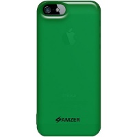Amzer Soft Gel TPU Gloss Skin Fit Case Cover for Apple iPhone 5 (Fits All Carriers) - 1 Pack - Skin - Retail Packaging - Translucent Green Amzer Soft Gel TPU Gloss Skin Fit Case Cover for Apple iPhone 5 (Fits All Carriers) - 1 Pack - Skin - Retail Packaging - Translucent Green