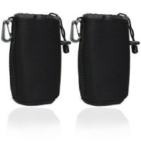 Cosmos 2 PCS Black Medium DSLR camera Drawstring Soft Neoprene Lens Pouch Bag Cover for Sony Canon Nikon Pentax Olympus Panasonic + Cosmos Cable Tie Cosmos 2 PCS Black Medium DSLR camera Drawstring Soft Neoprene Lens Pouch Bag Cover for Sony Canon Nikon Pentax Olympus Panasonic + Cosmos Cable Tie