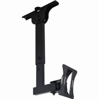 VideoSecu LCD LED Monitor TV Ceiling Mount For Most 15-27 Flat Panel Display with VESA100x100, 75x75, Fit flat and vaulted ceiling mount, and wall mount B17 VideoSecu LCD LED Monitor TV Ceiling Mount For Most 15-27 Flat Panel Display with VESA100x100, 75x75, Fit flat and vaulted ceiling mount, and wall mount B17