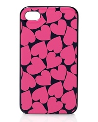 Show your gadget a little love with this heart-splashed iPhone case from MARC BY MARC JACOBS. Show your gadget a little love with this heart-splashed iPhone case from MARC BY MARC JACOBS.