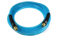 Coilhose Pneumatics PFE40254T Flexeel Reinforced Polyurethane Air Hose, 1/4-Inch ID, 25-Foot Length with (2) 1/4-Inch MPT Reusable Strain Relief Fittings, Transparent Blue Coilhose Pneumatics PFE40254T Flexeel Reinforced Polyurethane Air Hose, 1/4-Inch ID, 25-Foot Length with (2) 1/4-Inch MPT Reusable Strain Relief Fittings, Transparent Blue