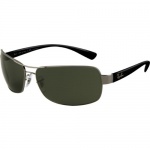 Ray-Ban RB3379 Active Lifestyle Polarized Designer Sunglasses/Eyewear w/ Free B&F Heart Sticker Bundle - Gunmetal/Gray / Size 64mm Ray-Ban RB3379 Active Lifestyle Polarized Designer Sunglasses/Eyewear w/ Free B&F Heart Sticker Bundle - Gunmetal/Gray / Size 64mm